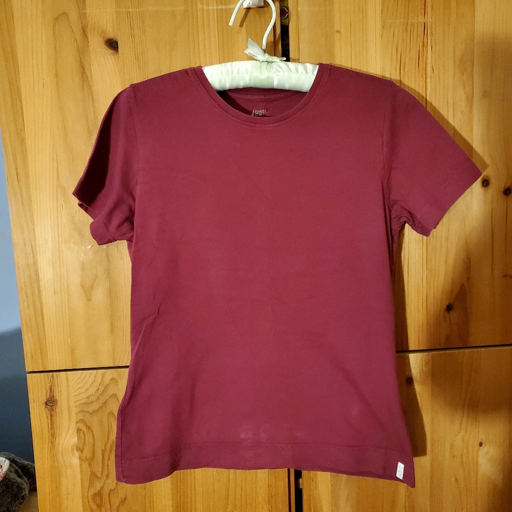 MEC Women's Raspberry Pink Organic Cotton Tee size Small